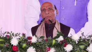 केंद्रीय रक्षामंत्री राजनाथ सिंह ने मुख्यमंत्री धामी के चार साल के कार्यकाल को सराहा, कहा उत्तराखण्ड में विकास की नई राह ।