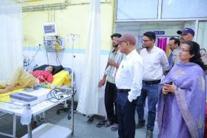 मंडलायुक्त आनंद स्वरूप का बेस अस्पताल का औचक निरीक्षण, चारधाम यात्रा और मानसून को लेकर व्यवस्थाएं दुरुस्त रखने के निर्देश