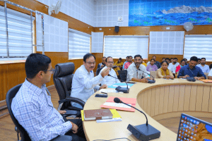 ठोस अपशिष्ट प्रबंधन नियम-2026 के क्रियान्वयन को लेकर वीपीडीओ का प्रशिक्षण, गांवों में चार रंगों के कूड़ेदान होंगे स्थापित।