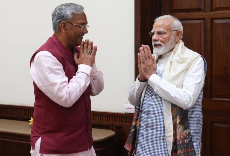 हरिद्वार सांसद त्रिवेन्द्र सिंह रावत ने प्रधानमंत्री नरेन्द्र मोदी को दी जन्मदिन की शुभकामनाएं