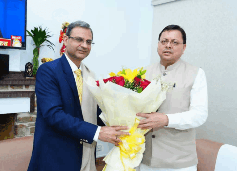 मुख्यमंत्री धामी और RBI गवर्नर संजय मल्होत्रा की भेंट, उत्तराखंड में वित्तीय समावेशन पर चर्चा | CM Dhami Meets RBI Governor Sanjay Malhotra in Dehradun