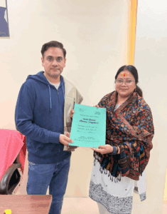 baikunth chaturdashi mela sringar garhwal : मेयर आरती भंडारी ने जनप्रतिनिधियों से की भेंट, भव्य मेले में सभी को सादर निमंत्रण।