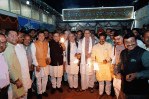 cm dhami diwali milan gst maha bachat utsav samayhastakshar