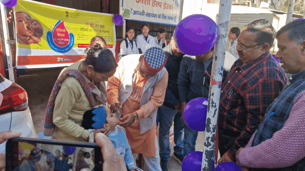 pauri pals polio abhiyan vidhayak rajkumar pori samayhastakshar 1