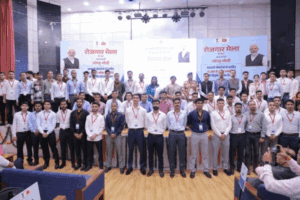 Rojgar Mela Dehradun 2025: देहरादून में रोजगार मेले में 215 युवाओं को मिला नियुक्ति पत्र, मोदी के नेतृत्व में देशभर के 51,000 का चयन।