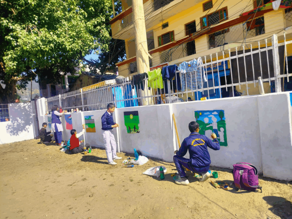 baikunth chaturdashi mela wall painting samayhastakshar