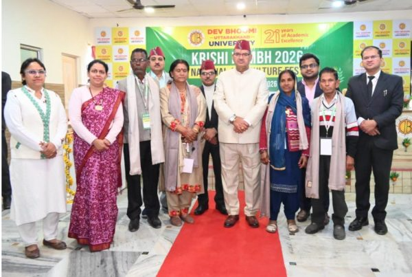 देहरादून में कृषि मंत्री गणेश जोशी ने ‘कृषि कुम्भ-2026’ के समापन समारोह में किया प्रतिभाग, प्रगतिशील किसानों को किया सम्मानित